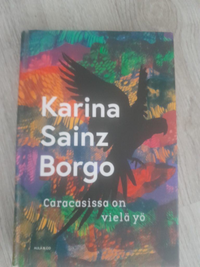 Karina Sainz borgo Caracasissa on vielä yö